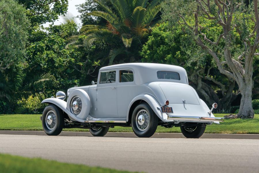  Marmon Sixteen Victoria Coupe by LeBaron (143) 1933 года  (фото 8 из 11)